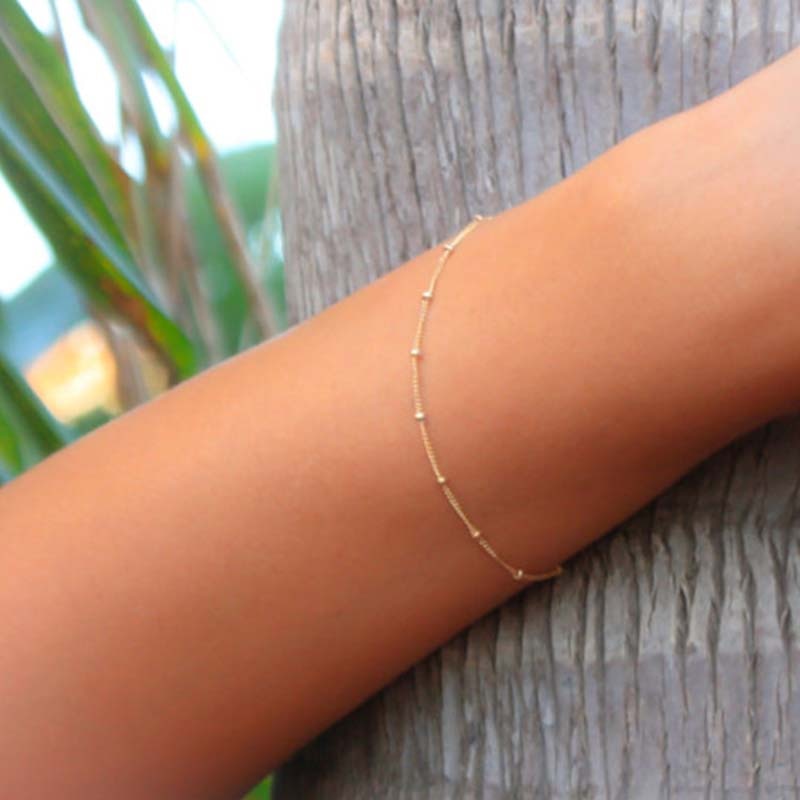 Chain Bracelet Simple Bijouterie Boho Harajuku